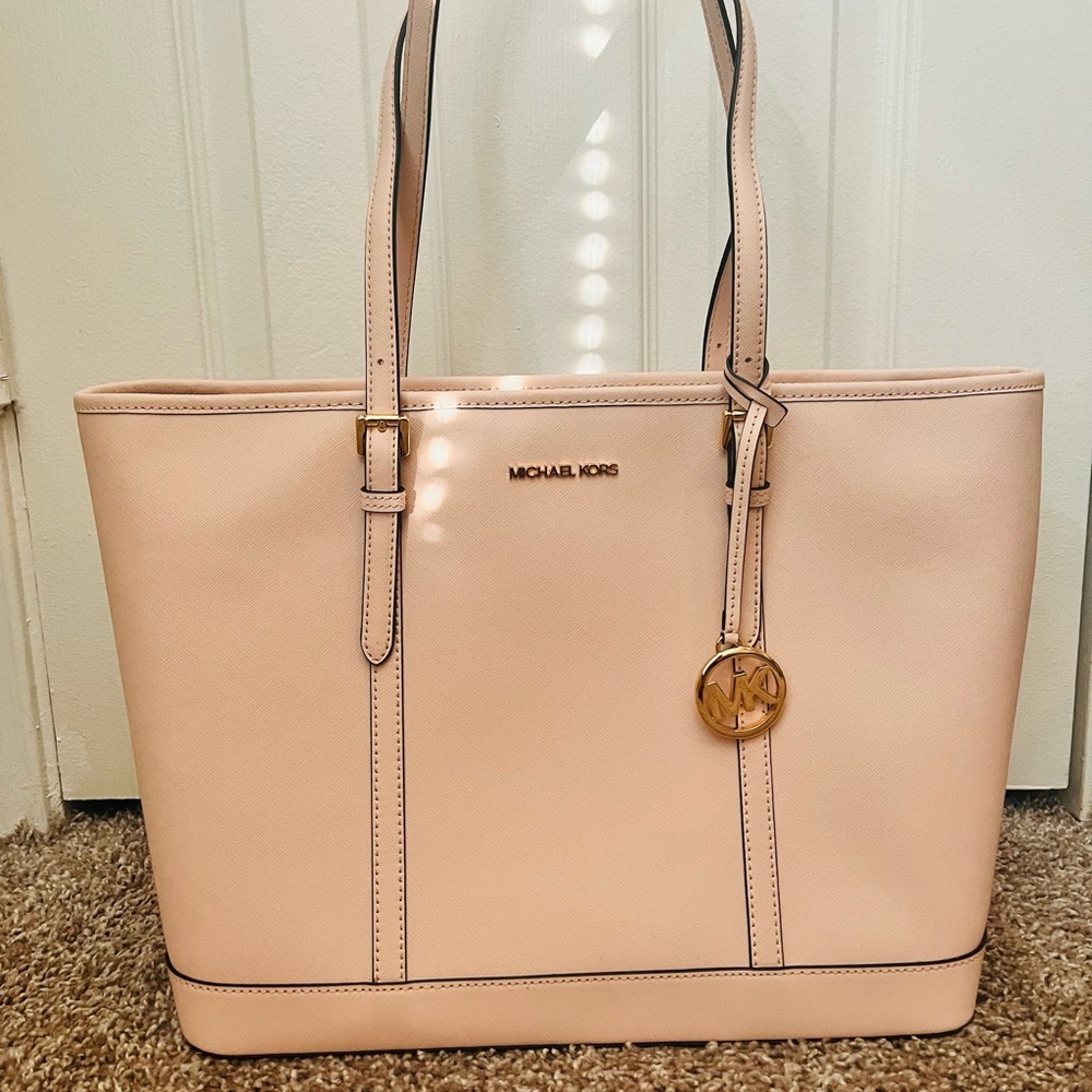 Large Soft Pink Purse